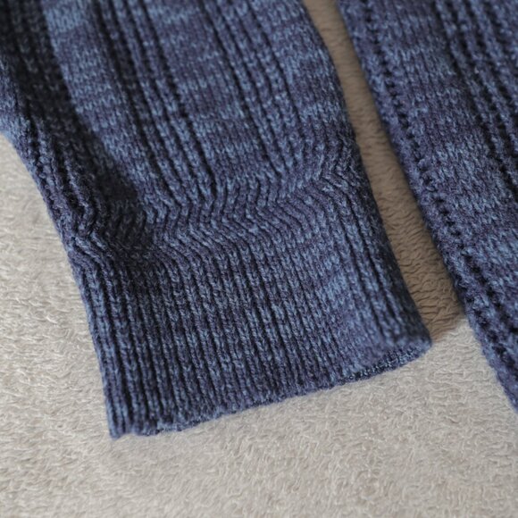Basic Editions Blue Acrylic Cardigan (L) - Picture 6 of 10